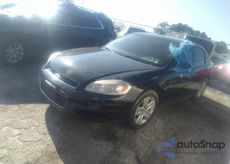 2011 Chevrolet Impala Ls из США, поврежденный, VIN 2G1WA5EK9B1189326